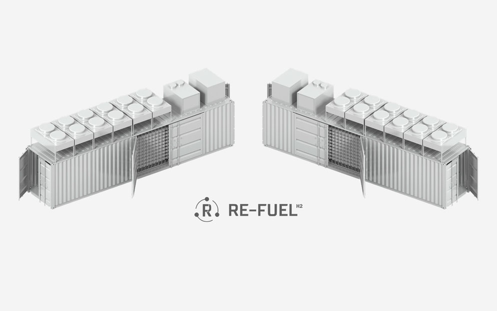 AKA With RE-FUEL Orders Two 1 Megawatt Electrolyzers From Enapter